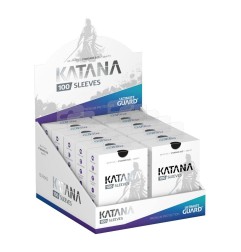 Ultimate Guard - 100 pochettes Katana Sleeves taille standard Noir