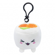 Fun Food - Peluche & porte-clés Plushi Uramaki Sushi with Saumon 7 cm Fun Food - Peluche & porte-clés Plushi Uramaki Sushi with Saumon 7 cm