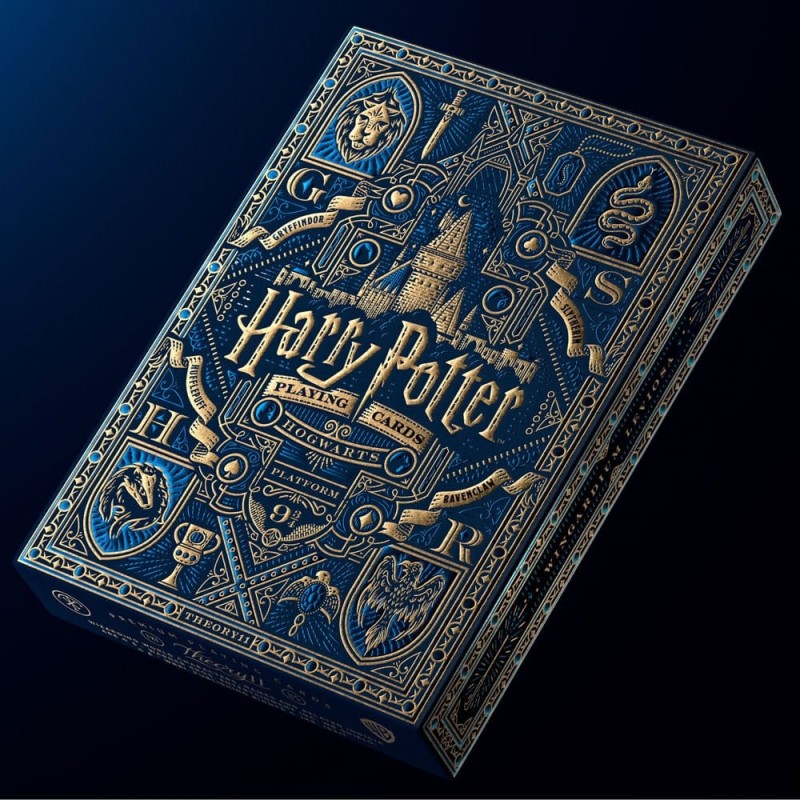 Harry Potter - Jeu de cartes à jouer Blue Version Harry Potter - Jeu de cartes à jouer Blue Version