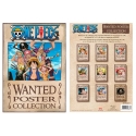 ONE PIECE - Portfolio 9 affiches Wanted (21x29,7)