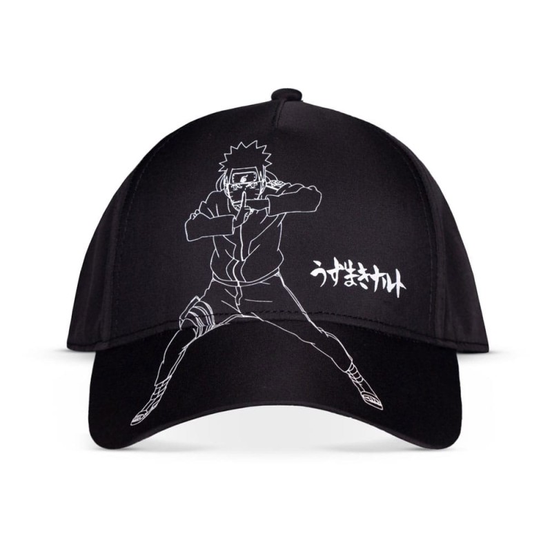 Naruto - Shippuden casquette baseball  Black & White