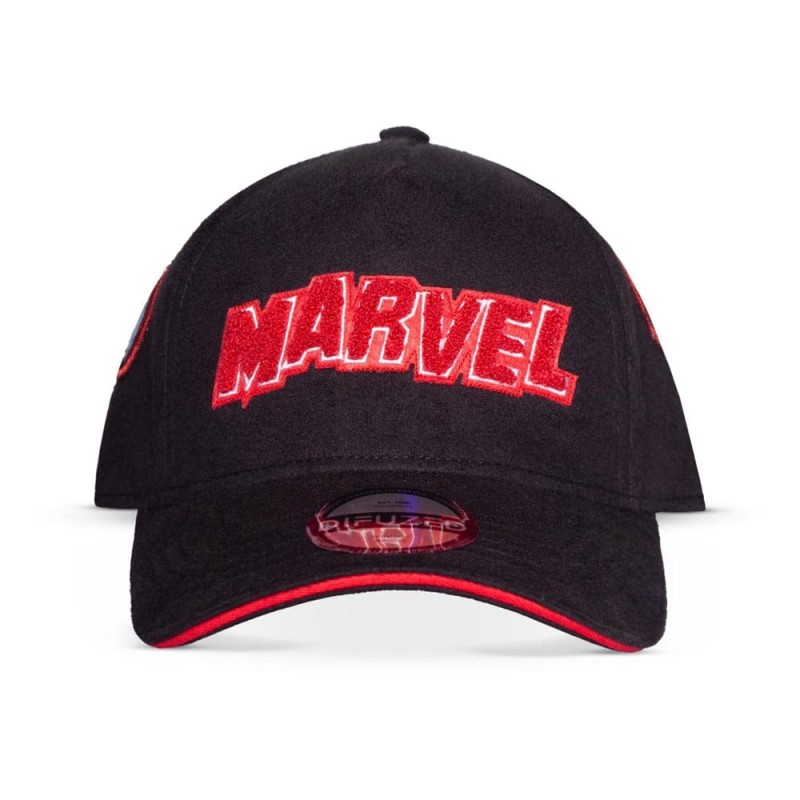 Marvel - Casquette baseball Logo Red & White