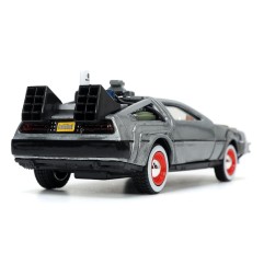 Retour vers le Futur III - Réplique métal 1/32 DeLorean Time Machine Free Rolling