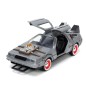 Retour vers le Futur III - Réplique métal 1/32 DeLorean Time Machine Free Rolling