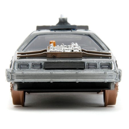 Retour vers le futur - Retour vers le Futur III DeLorean Time Machine Railroad Wheels 1/32 métal Hollywood Rides