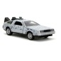 Retour vers le futur - Retour vers le Futur DeLorean Time Machine Frost 1/32 métal Hollywood Rides