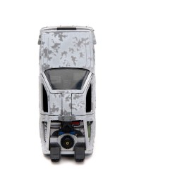 Retour vers le futur - Retour vers le Futur DeLorean Time Machine Frost 1/32 métal Hollywood Rides