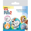 Comme des bêtes 2 - Pack 5 badges For Pet's Sake