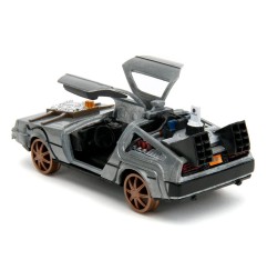 Retour vers le Futur III - Réplique métal 1/32 DeLorean Time Machine Railroad Wheels