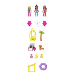 Barbie - Minifigurines Polly Pocket Coffret Maison De Reve De