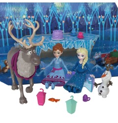 La Reine des neiges - Barbie calendrier de l'avent et poupées et minifigurines