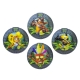 Crash Bandicoot - Pack 4 sous-verres 3D Crash Bandicoot