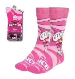 Disney - Chaussettes Alice au Pays des Merveilles Chat du Cheshire Upside Down 36-43