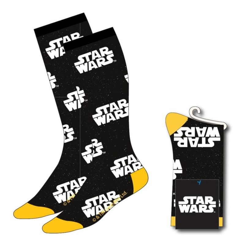 Star Wars - Chaussettes Logo 38-45 Star Wars - Chaussettes Logo 38-45