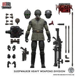 Operation: Monster Force - Figurine 1/12 Sleepwalker Heavy Weapons Division 15 cm