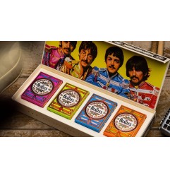 The Beatles - Jeu de cartes The Beatles Box Set (4 decks)