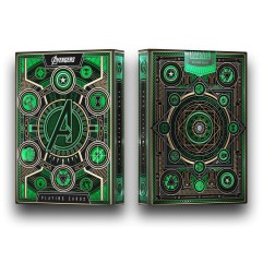 Marvel - Avengers - The Infinity Saga jeu de cartes à jouer Green Version