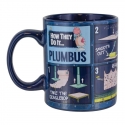 Rick & Morty - Mug effet thermique Plumbus Instruction