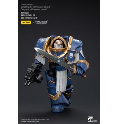 Warhammer The Horus Heresy - Figurine 1/18 Ultramarines Cataphractii Terminator Squad Sergeant with Power Sword 14 cm