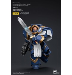 Warhammer - The Horus Heresy figurine 1/18 Ultramarines Cataphractii Terminator Squad Sergeant with Power Sword 14 cm