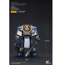 Warhammer The Horus Heresy - Figurine 1/18 Ultramarines Cataphractii Terminator Squad Sergeant with Power Sword 14 cm