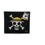 ONE PIECE - Drapeau Trafalgar Law (50x60) - Figurine-Discount