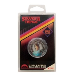 Stranger Things - Pièce de collection Eleven & Hopper 4 cm