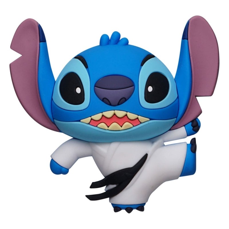 Lilo & Stitch - Aimant 3DStitch Taekwondo