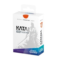 Ultimate Guard - 100 pochettes Katana Sleeves taille standard Orange