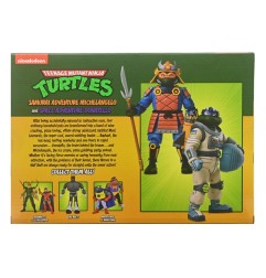 Tortues Ninja - (Cartoon) pack 2 figurines Space Adventure & Samurai Turtles 18 cm