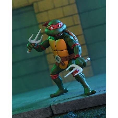 Tortues Ninja - (Cartoon) figurine Ultimate Raphael VHS 18 cm