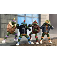 Tortues Ninja - (Cartoon) figurines Pack de 4 Punk Turtles 18 cm