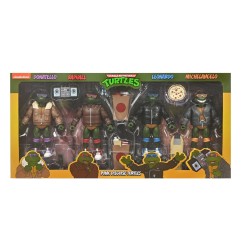 Tortues Ninja - (Cartoon) figurines Pack de 4 Punk Turtles 18 cm
