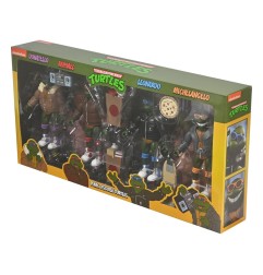 Les Tortues Ninja (Cartoon) - Pack de 4 Figurines Punk Turtles 18 cm