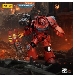 Warhammer 40k - Figurine 1/18 Blood Angels Terminator Squad Terminator avec Storm Bolter 14 cm