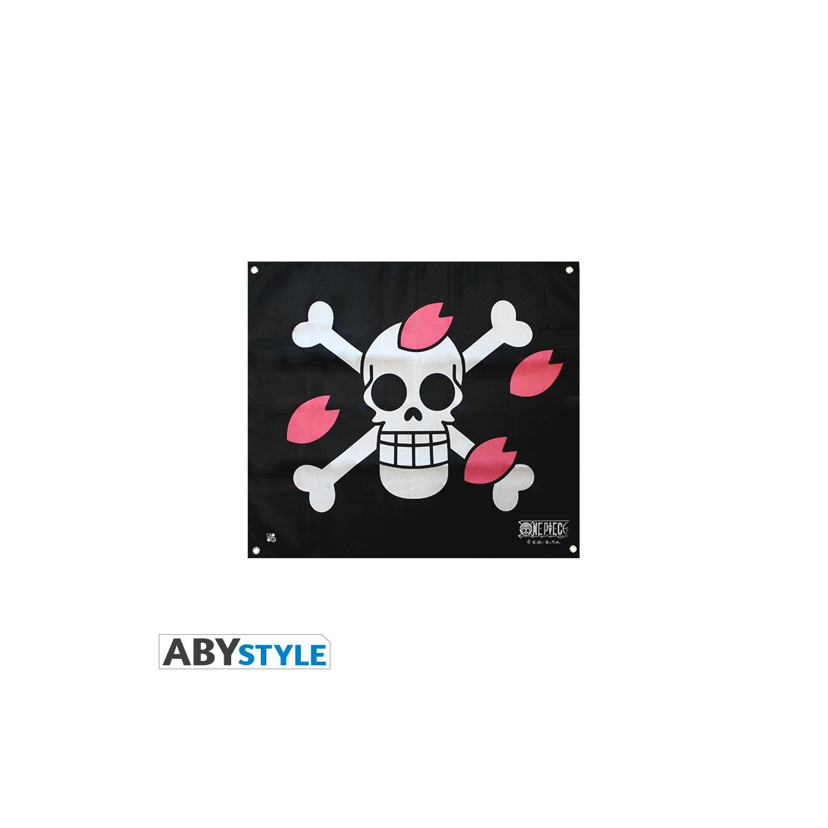 One Piece - Drapeau Skull - Luffy (50x60)