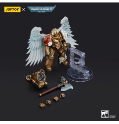 Warhammer 40k - Figurine 1/18 Blood Angels Sanguinary Guard avec Encarmine Axe et Inferno Pistol 12 cm