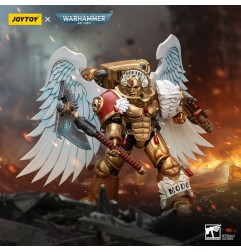 Warhammer 40k - Figurine 1/18 Blood Angels Sanguinary Guard avec Encarmine Axe et Inferno Pistol 12 cm