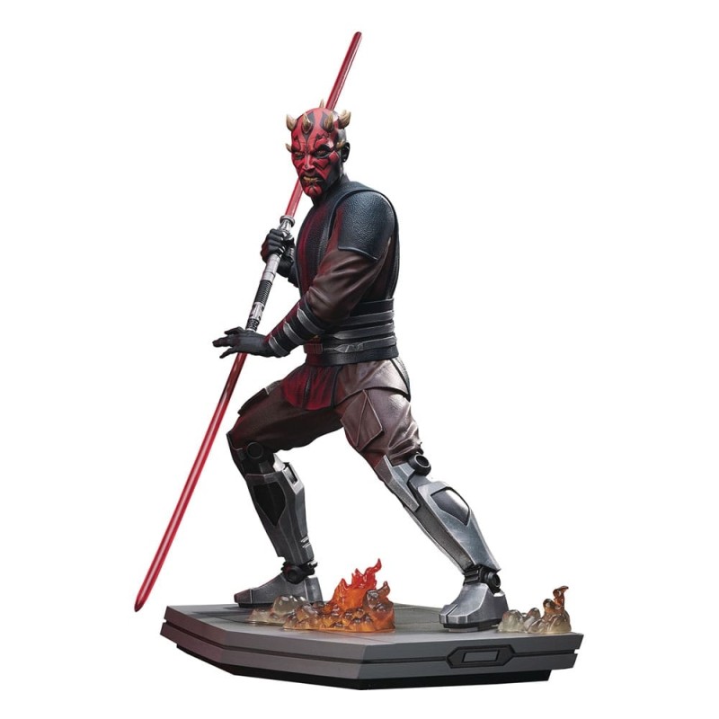 Star Wars - : The Clone Wars statuette Milestones 1/6 Darth Maul Web Exclusive 30 cm