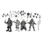 Universal Monsters X Teenage Mutant Ninja Turtles - Pack 4 figurines Turtles Black & White 18 cm Universal Monsters X Teenage Mutant Ninja Turtles - Pack 4 figurines Turtles Black & White 18 cm
