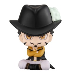 One Piece - Statuette Look Up Dracule Mihawk & Crocodile 11 cm (avec cadeau)