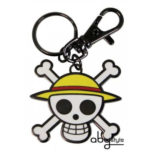 ONE PIECE - Porte-clés Skull - Luffy