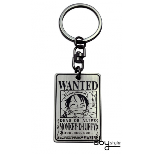 ONE PIECE - Porte-clés Wanted Luffy