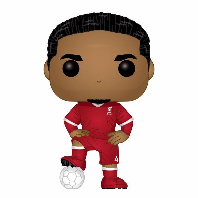 Football - POP!  Vinyl Figurine Virgil van Dijk (LFC) 9 cm