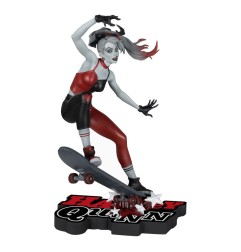 DC Comics - DC Direct statuette 1/10 Harley Quinn: Red, White & Black Harley Quinn by Ivan Tao 20 cm