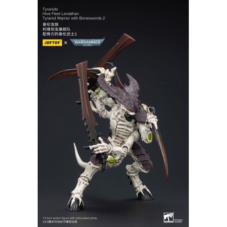 Warhammer - 40k figurine 1/18 Tyranids Hive Fleet Leviathan Tyranid Warrior with Boneswords 2 15 cm
