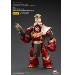 Warhammer The Horus Heresy - Figurine 1/18 Thousand Sons Sekhmet Terminator Cabal Sekhmet Volkite Charger and Power Fist 14 cm
