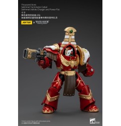 Warhammer The Horus Heresy - Figurine 1/18 Thousand Sons Sekhmet Terminator Cabal Sekhmet Volkite Charger and Power Fist 14 cm