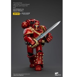 Warhammer The Horus Heresy - Figurine 1/18 Thousand Sons Legion MK IV Tactical Squad Sergeant avec Power Fist 12 cm