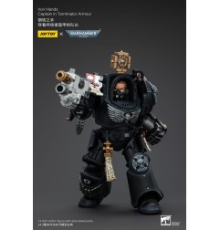 Warhammer 40k - Figurine 1/18 Iron Hands Captain in Terminator Armour 14 cm